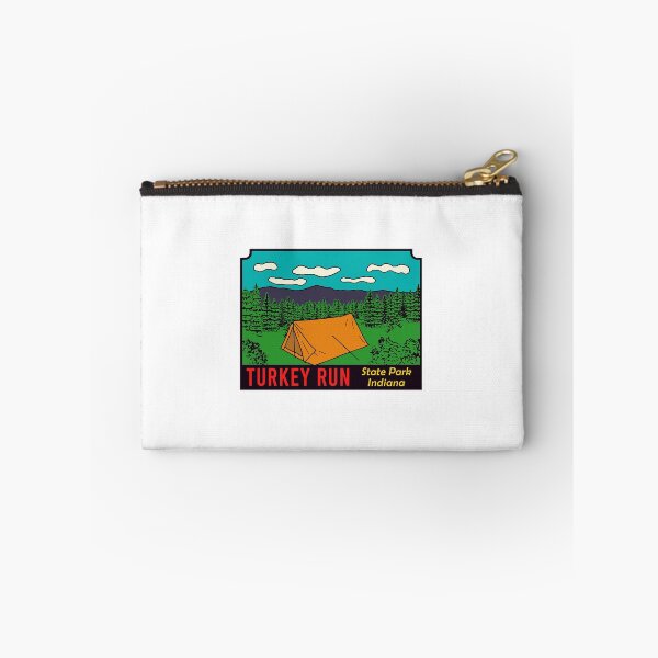 Item preview, Turkey Run State Park Indiana Retro Decal designed and sold by VanyaKar.