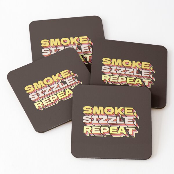 Item preview, Smoke, Sizzle, Repeat Father's Day BBQ designed and sold by Winter--Flowers.