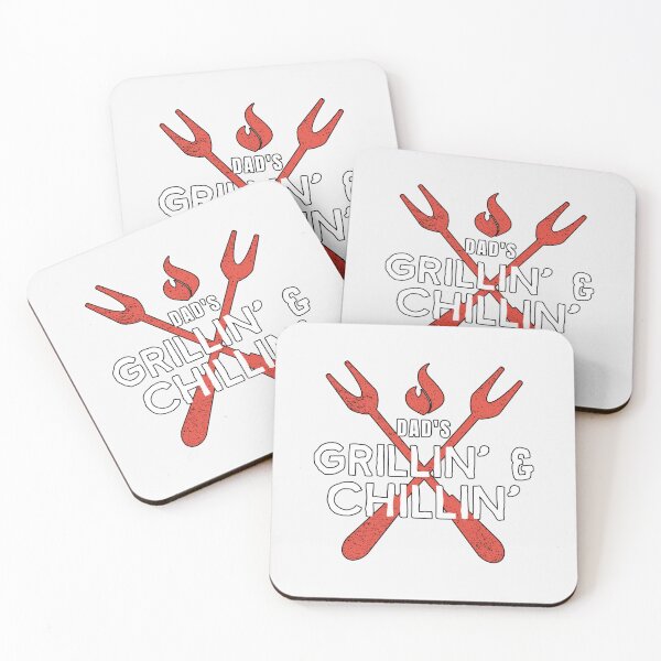 Item preview, Dad's Grillin' and Chillin' Father's Day BBQ designed and sold by Winter--Flowers.