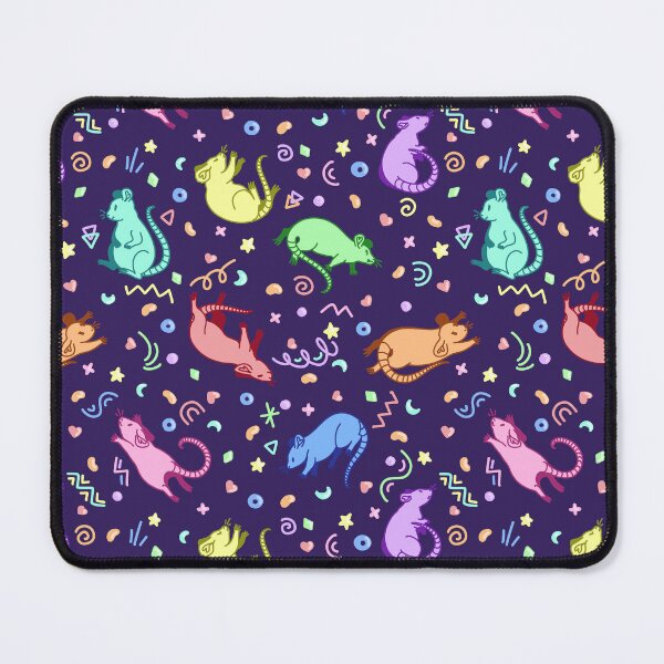 Item preview, Rainbow Rats - Arcade Carpet Version designed and sold by foxandtiger.