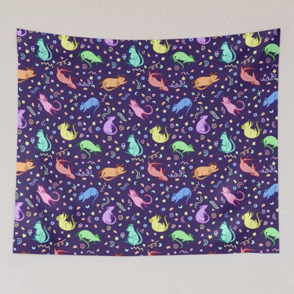 Item preview, Rainbow Rats - Arcade Carpet Version designed and sold by foxandtiger.