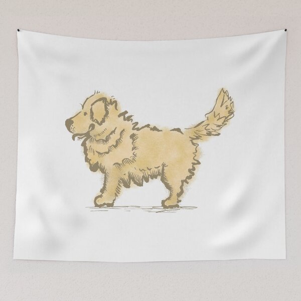 Item preview, Golden Retriever Profile in color designed and sold by Christine Philbrick.