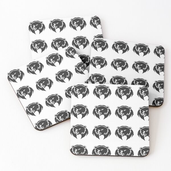 Item preview, Grizzly Bear Mascot Icon designed and sold by bradonifia.