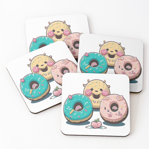 Item preview, Kawaii Doughnut Trio designed and sold by hmadan.
