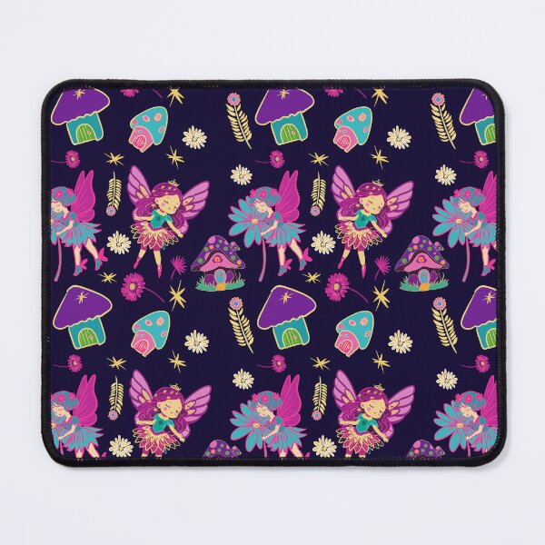 Item preview, Enchanting Flower Fairy Illustration: Vibrant and Magical Pattern Design designed and sold by Lubellebubble20.