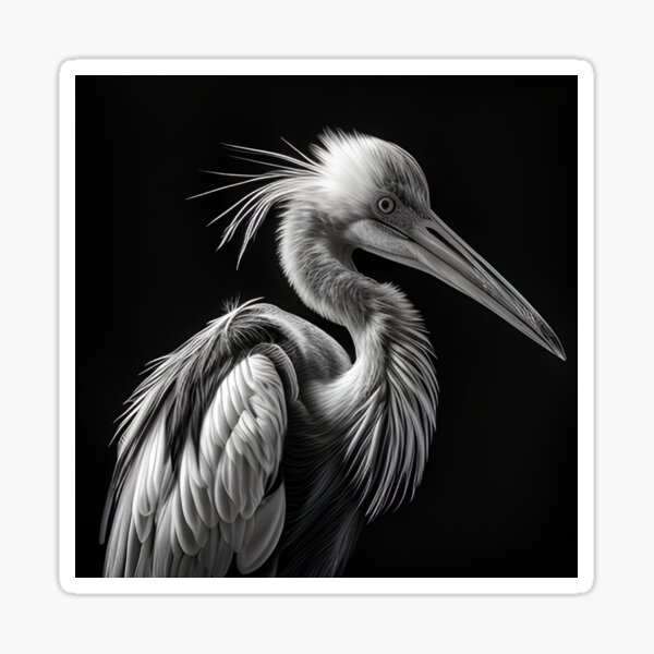 Wood Stork - Signed Fine Art Print