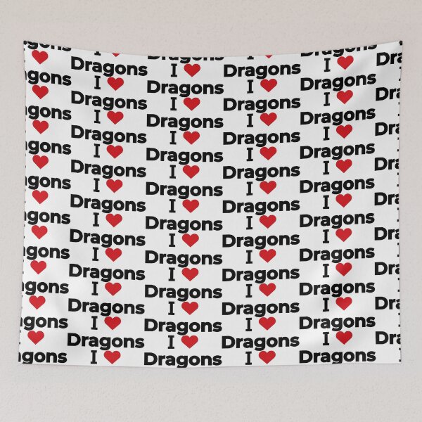Item preview, I love Dragons designed and sold by Moyanana.