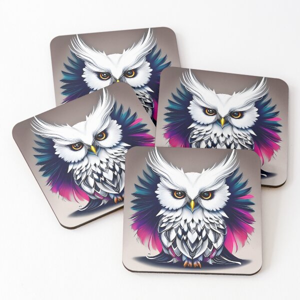 Item preview, Persuasive White Owl designed and sold by Jmar-Lx.