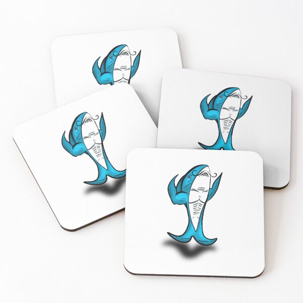 Item preview, Muscular Shark | Funny Gym Shark Sticker Art designed and sold by Neshmi.