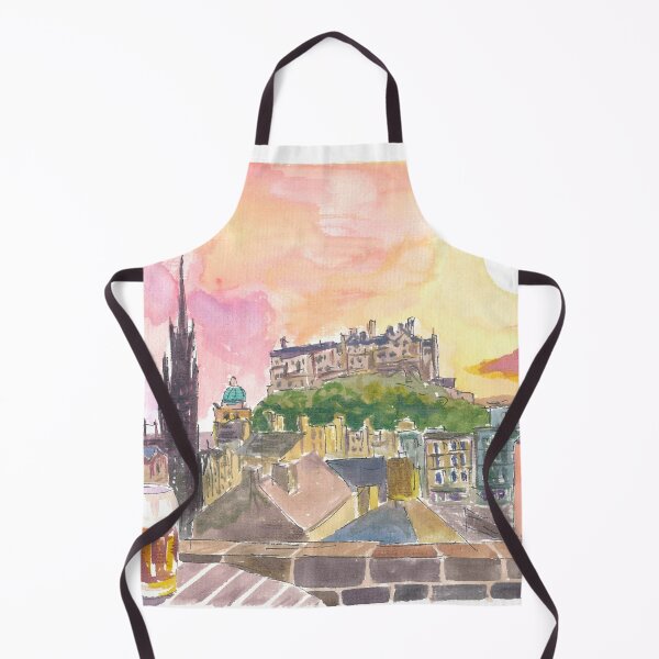 Item preview, Beautiful Edinburgh Scotland Historic Center and Castle Viewpoint designed and sold by artshop77.