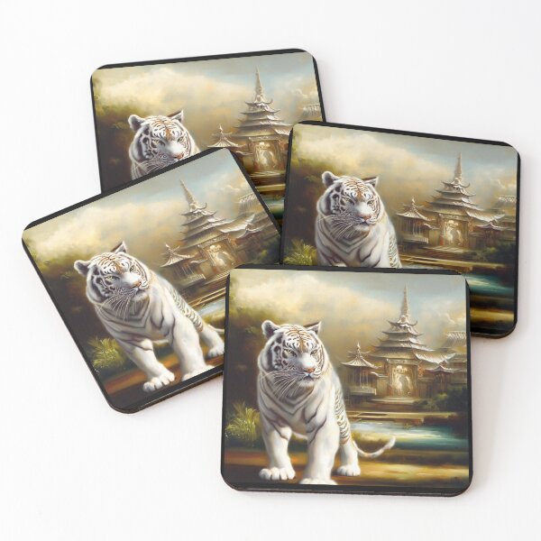 Item preview, Chinese White Tiger (27) designed and sold by CrankyOldDude.