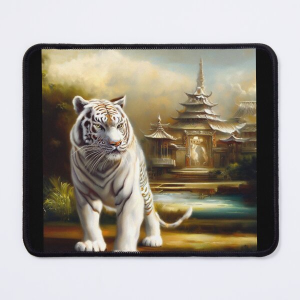 Item preview, Chinese White Tiger (27) designed and sold by CrankyOldDude.