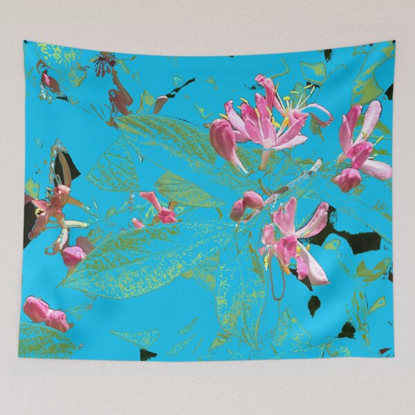 Item preview, Tropical feel floral print designed and sold by Susan Gallup.