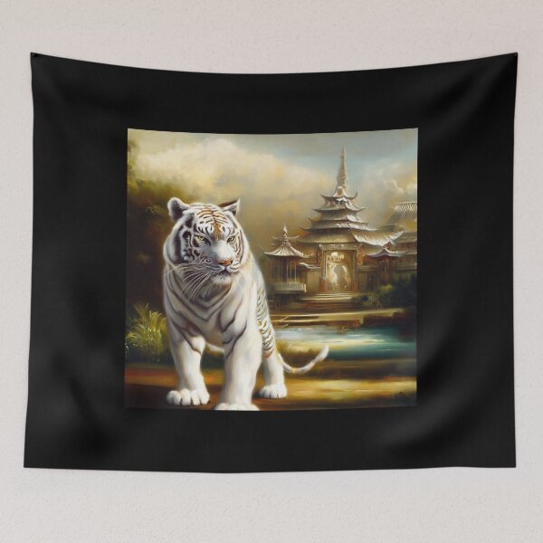 Item preview, Chinese White Tiger (27) designed and sold by CrankyOldDude.