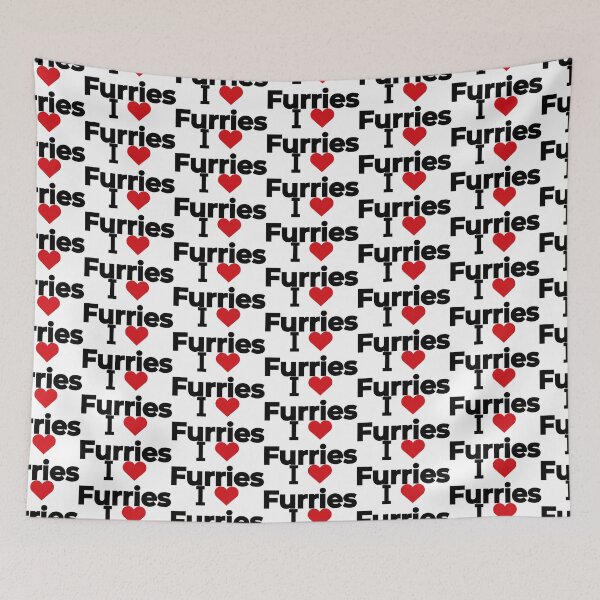 Item preview, I love Furries designed and sold by Moyanana.