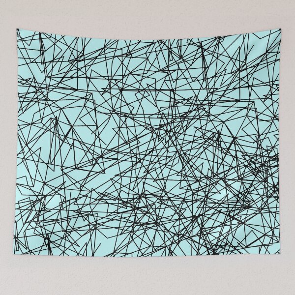 Item preview, Triangles pattern,line art designed and sold by cutecrazytshirt.