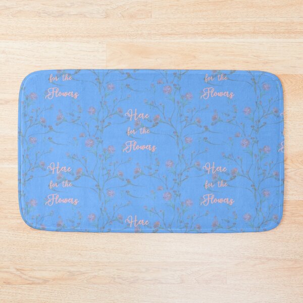 Item preview, Here for the Flowers Sky Blue  designed and sold by IvaRenee.
