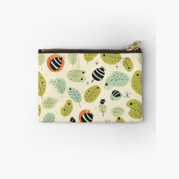 Item preview, Cute Bugs and Leaves Pattern designed and sold by Monochrome-Dog.