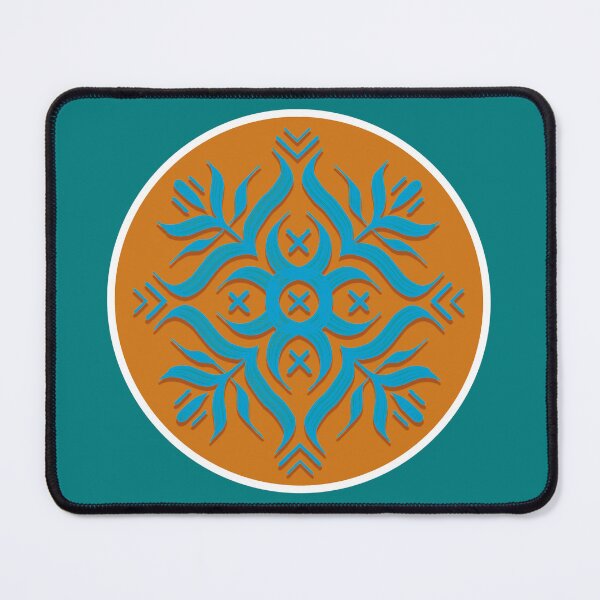 Item preview, CORN ALEX-Circular art calligraphy style designed and sold by MixartDimension.