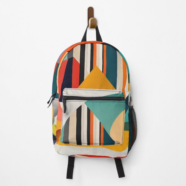 Item preview, geometric and colorful mountains designed and sold by Phoenix-Textile.