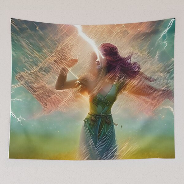 Item preview, Magic mythological lady. designed and sold by Lan thi Nguyen.