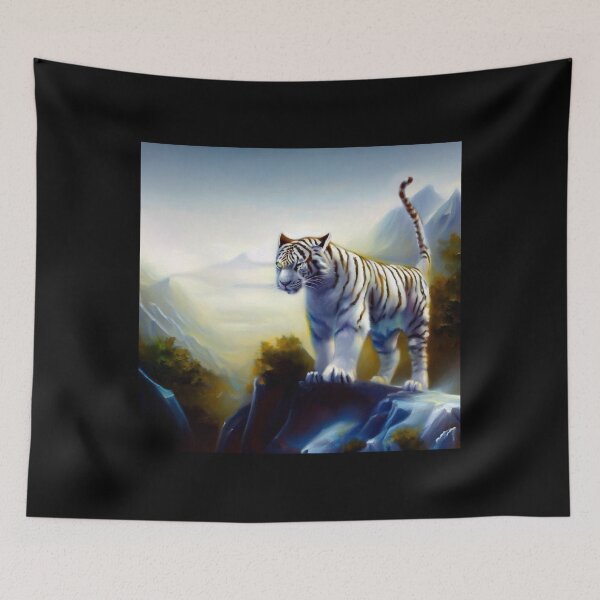 Item preview, Chinese White Tiger (28) designed and sold by CrankyOldDude.