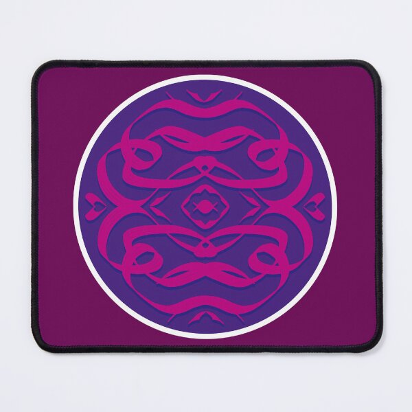 Item preview, FLOWEREYE-Circular art calligraphy style designed and sold by MixartDimension.