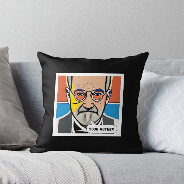 Item preview, Sigmund Freud your mother  designed and sold by The Snarky  Psychologist.