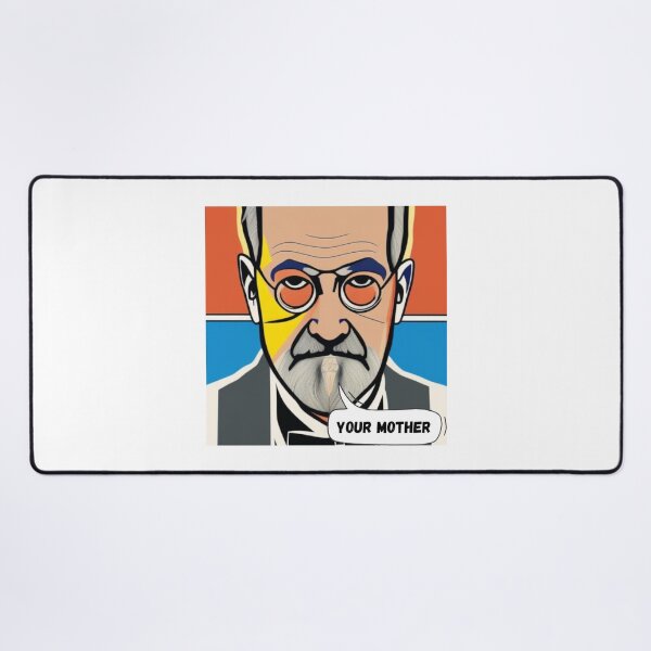 Item preview, Sigmund Freud your mother designed and sold by The Snarky Psychologist.