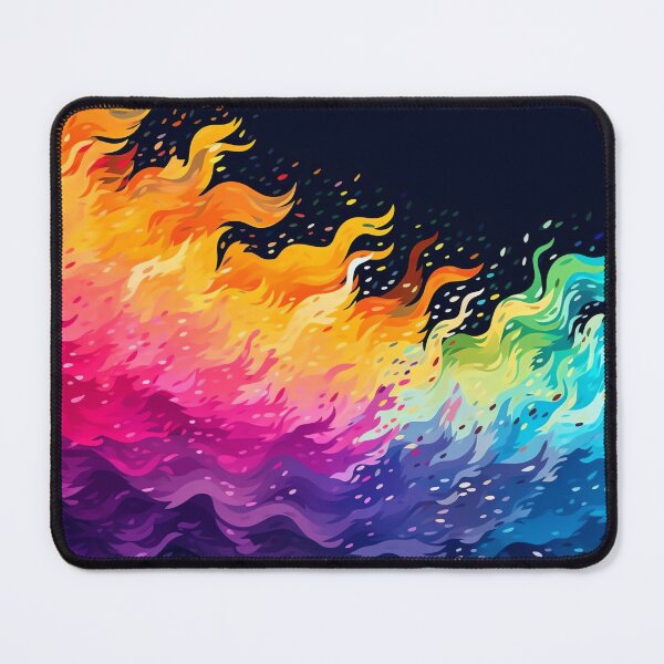 Item preview, Fire pride, colorful abstract style designed and sold by HappyPapaJohnny.