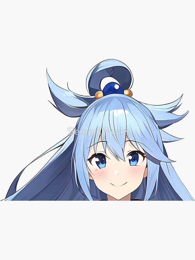 Konosuba Aqua Anime Decal