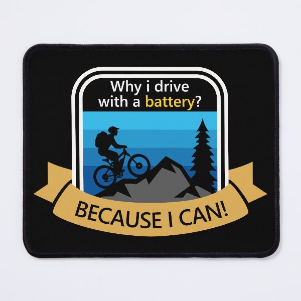 Item preview, e-bike, bike, motor, mountainbike, mountain designed and sold by Hypershirty.
