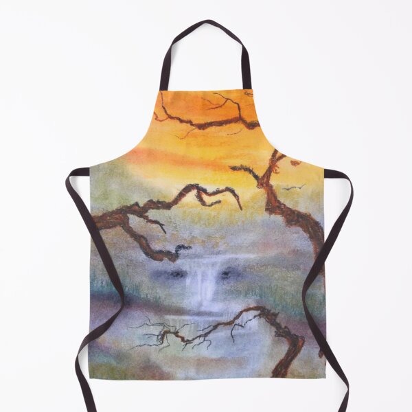 Item preview, Sunset River with Waterfall designed and sold by Scott and Mary Schneider art_photography.