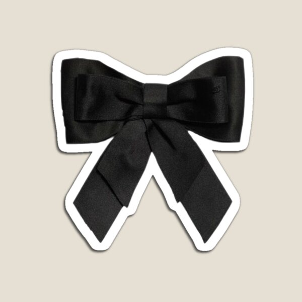 White Coquette Ribbon Bow Sticker for Sale by str4wberryfae