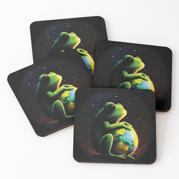 Item preview, PLANET SPACE FROG (1) - Save The Planet designed and sold by atzek.