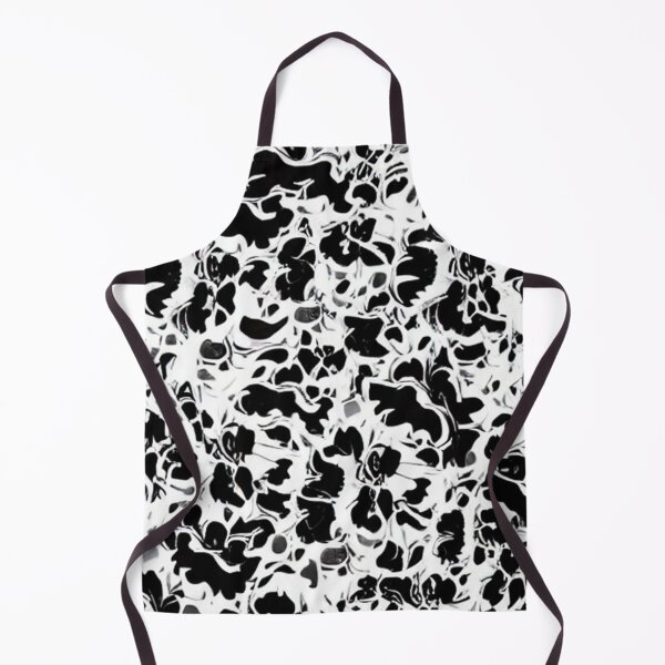 Item preview, Black and White Abstract Lace Pattern designed and sold by calibrit.
