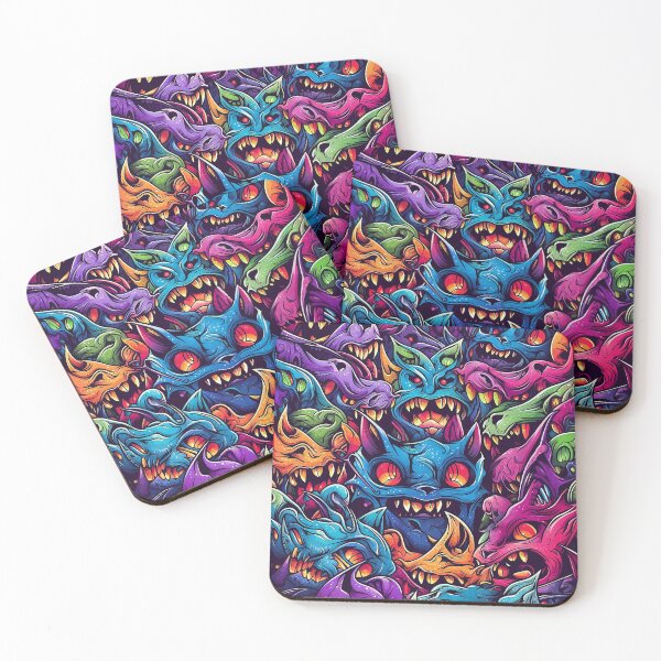Item preview, Abstract Graffiti Demons Doodle designed and sold by Desfix.