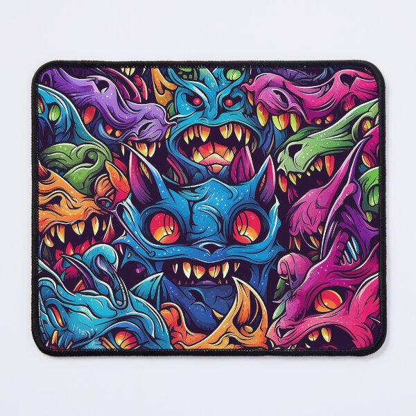 Item preview, Abstract Graffiti Demons Doodle designed and sold by Desfix.