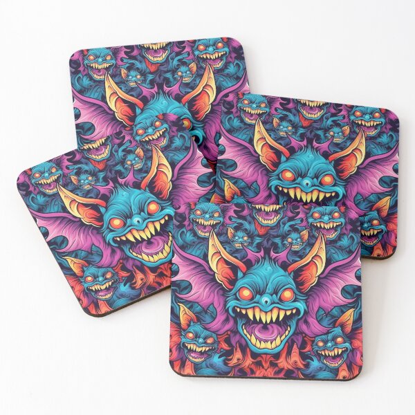 Item preview, Abstract Graffiti Demon Bat Pattern designed and sold by Desfix.