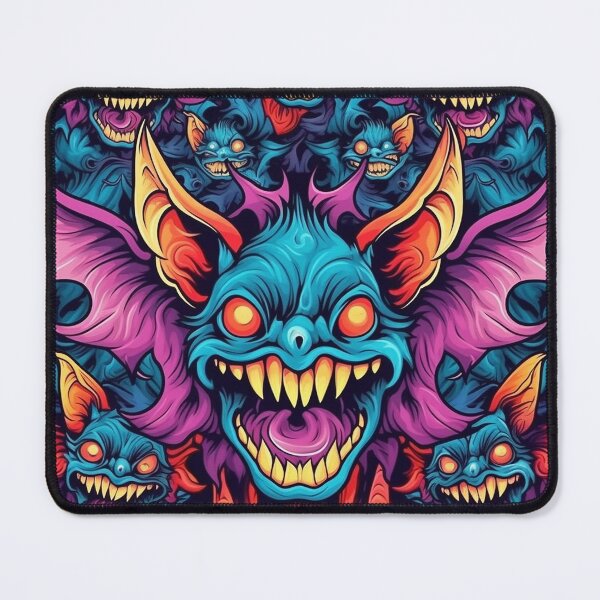 Item preview, Abstract Graffiti Demon Bat Pattern designed and sold by Desfix.