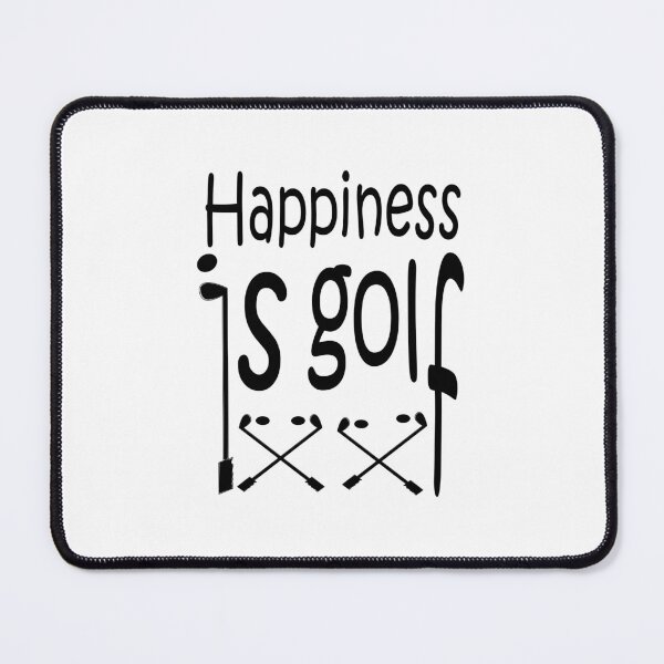 Item preview, hapiness is golf for masters golf lover and master golf pga fans and golf player designed and sold by chibani.
