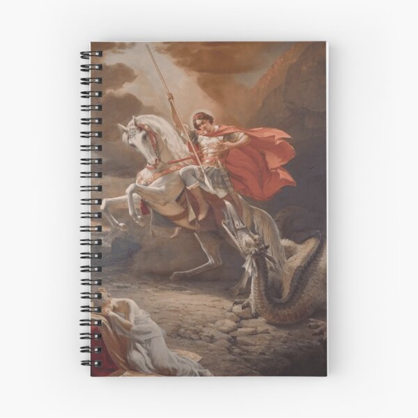 Item preview, St George kills the dragon, painting designed and sold by silvapajic.