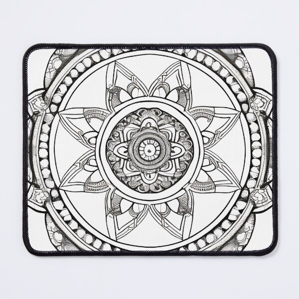 Item preview, Color me a mandala: mandala coloring book page, meditation, relax, mindfulness designed and sold by UlfrGutheitrir.