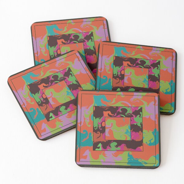 Item preview, Keep Going to Keep Growing fluid abstract art  designed and sold by chuckletuckle.