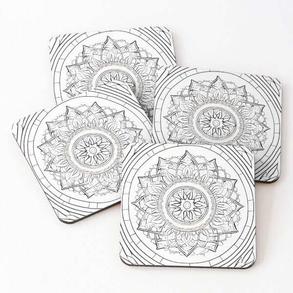 Item preview, Color me a mandala: mandala coloring book page, meditation, relax, mindfulness designed and sold by UlfrGutheitrir.