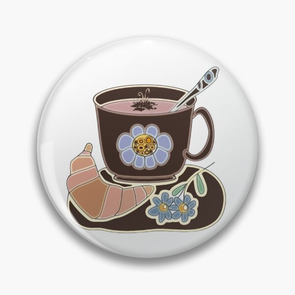 Item preview, Hot chocolate and croissant breakfast designed and sold by bonjourmadame4.