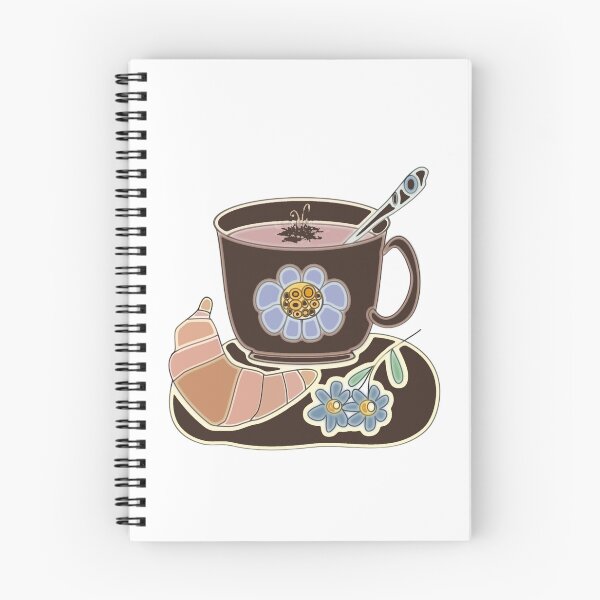 Item preview, Hot chocolate and croissant breakfast designed and sold by bonjourmadame4.