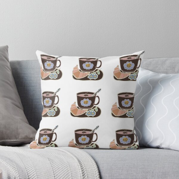 Item preview, Hot chocolate and croissant breakfast designed and sold by bonjourmadame4.