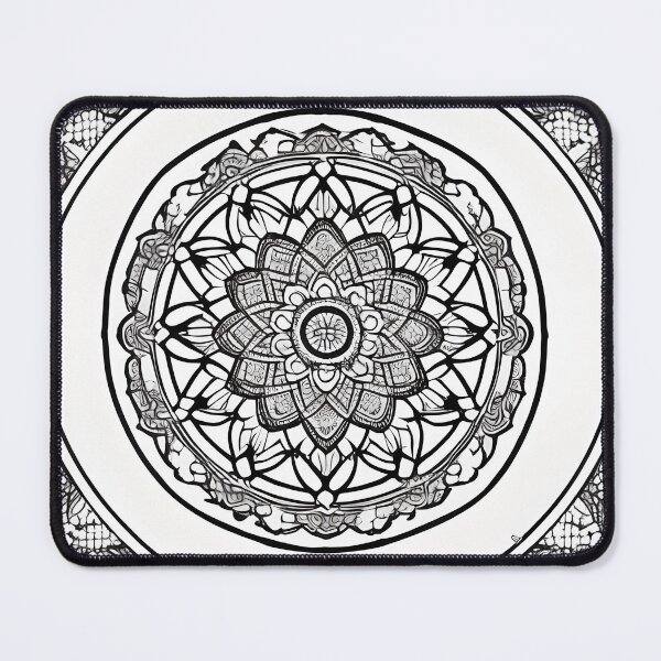 Item preview, Color me a mandala: mandala coloring book page, meditation, relax, mindfulness designed and sold by UlfrGutheitrir.