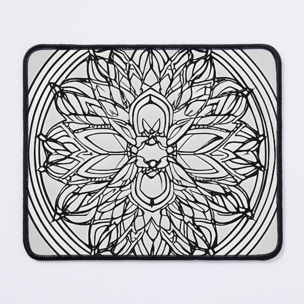 Item preview, Color me a mandala: mandala coloring book page, meditation, relax, mindfulness designed and sold by UlfrGutheitrir.